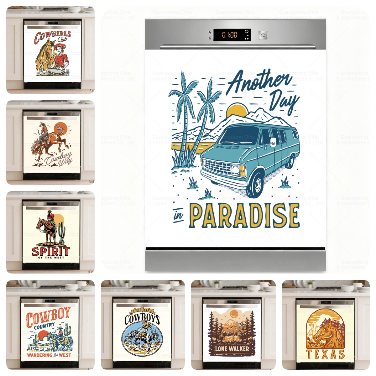 สติ๊กเกอร์กันน้ำลายคาวบอยตะวัน - Furniture Paradise & Hardware Ghaziabad By Owner บทวิจารณ์และราคา