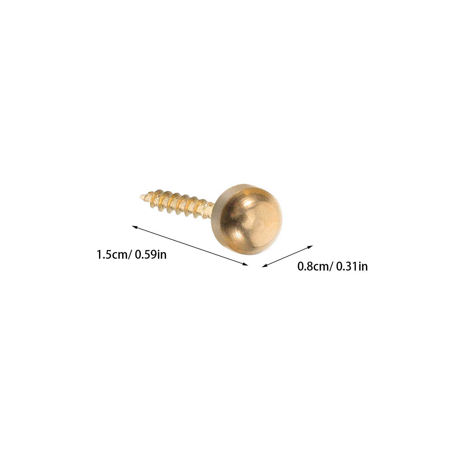 สกรูเกลียวปล่อย 16 ชิ้น พร้อมฝ - Furniture Upholstery Hardware บทวิจารณ์และราคา