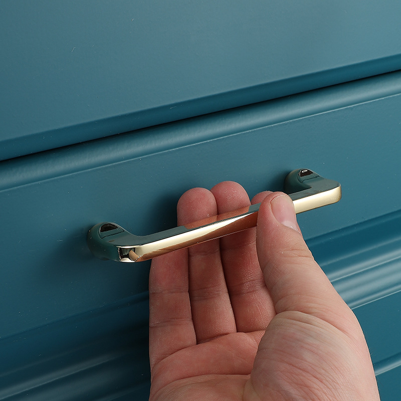 มือจับตู้ครัวสีทองสดใส ผลิตจาก - Furniture Hardware Gold บทวิจารณ์และราคา