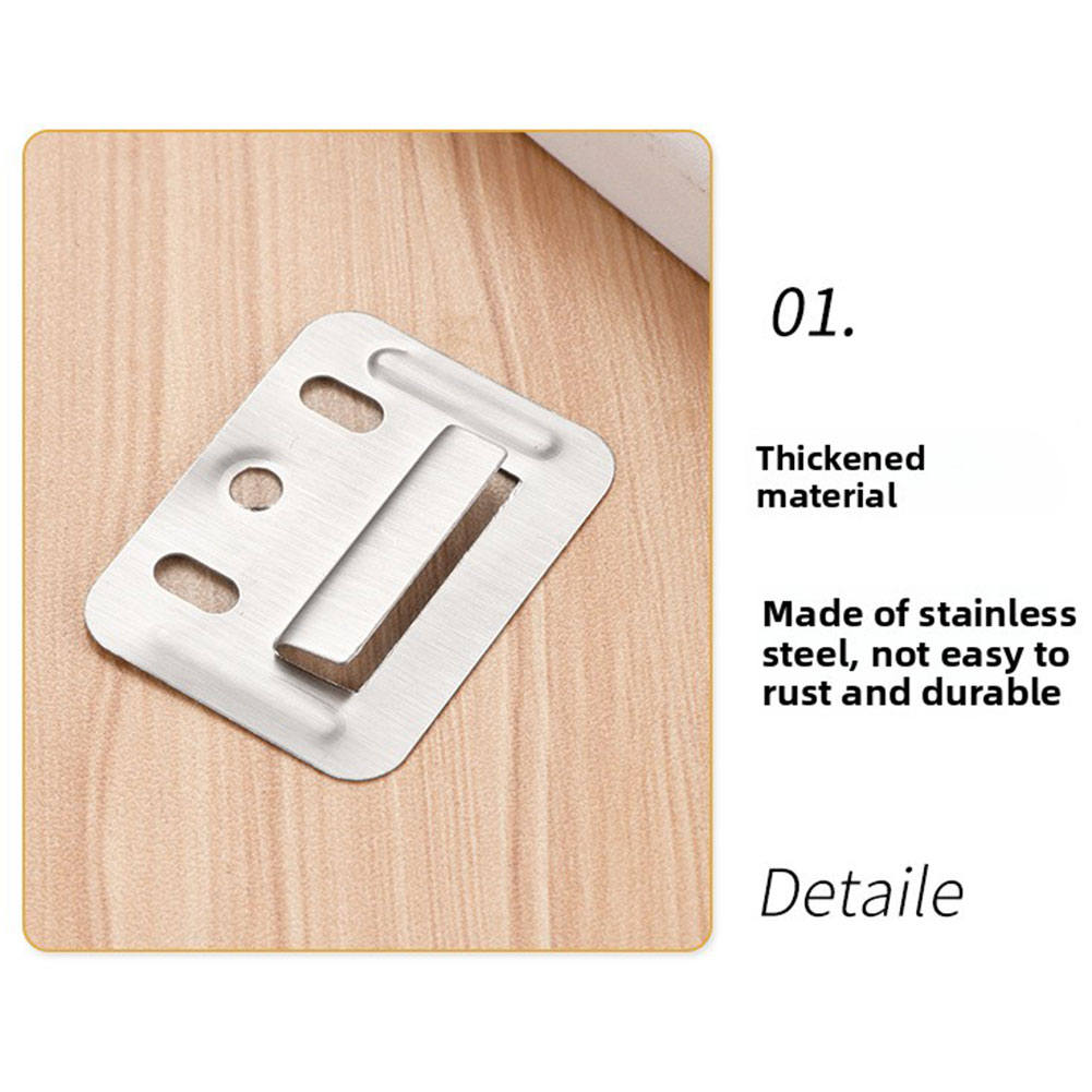 100pcs สแตนเลสสตีลคลิปการติดตั - Furniture Hardware Fasteners บทวิจารณ์และราคา