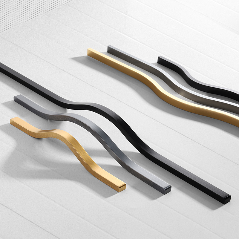 มือจับตู้ทองขัดเงาด้วยไฟฟ้า -  - Furniture Hardware Gold บทวิจารณ์และราคา