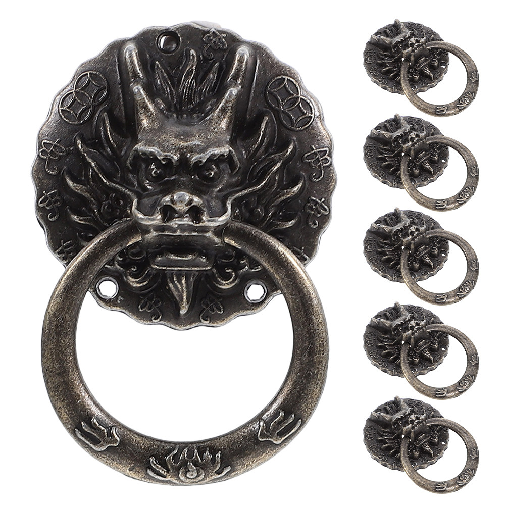 6 ชิ้น มือจับลิ้นชักโลหะผสมสไต - Vintage Furniture Hardware Replacement บทวิจารณ์และราคา