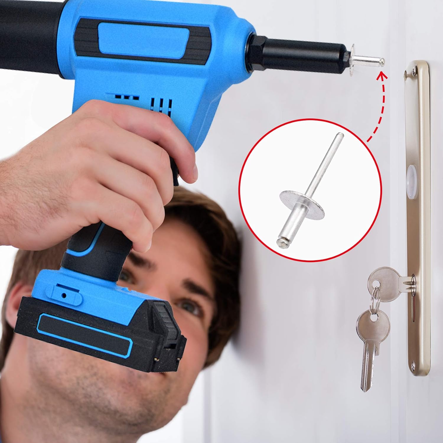 หมุดย้ำหัวโดม อลูมิเนียม สำหรั - Furniture Hardware Fasteners บทวิจารณ์และราคา