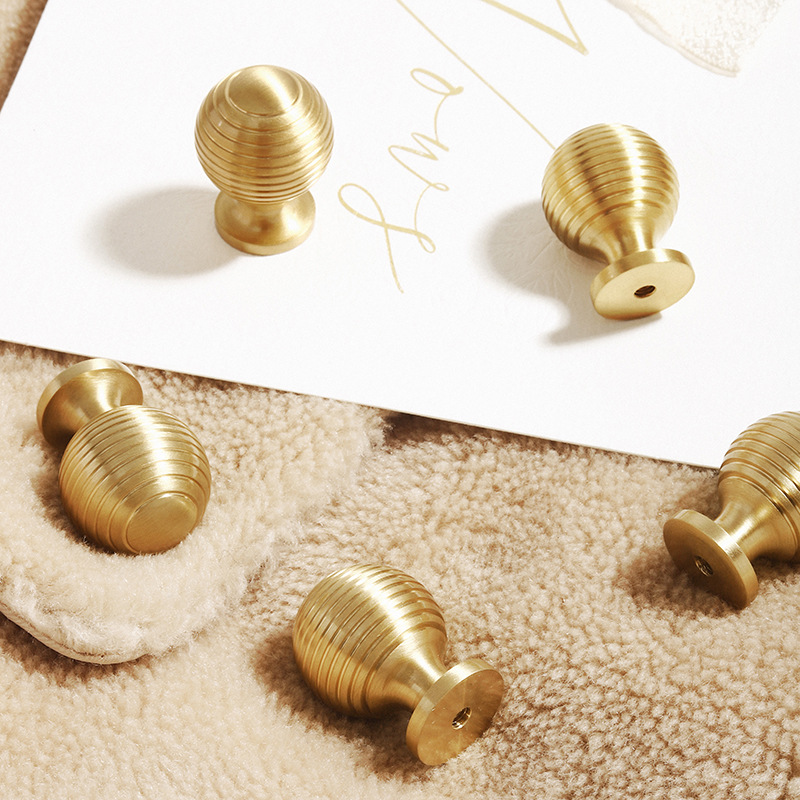 มือจับและลูกบิดทองเหลืองแบบนอร - Furniture Hardware And Fittings บทวิจารณ์และราคา