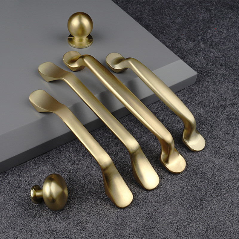 มือจับเฟอร์นิเจอร์สีทอง อลูมิเ - Furniture Hardware Gold บทวิจารณ์และราคา
